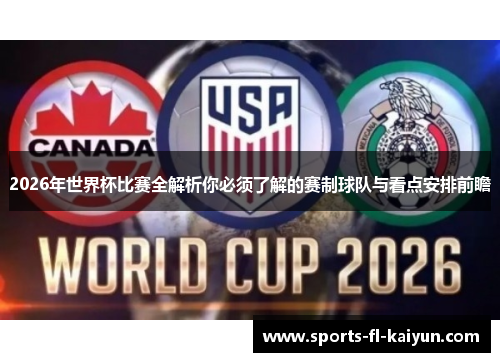 2026年世界杯比赛全解析你必须了解的赛制球队与看点安排前瞻 2026年世界杯比赛全解析你必须了解的赛制球队与看点安排前瞻